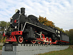 Steam locomotive FD - 20-1535 Monument