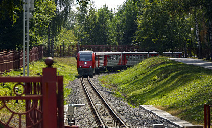 Тульская детская железная дорога фото