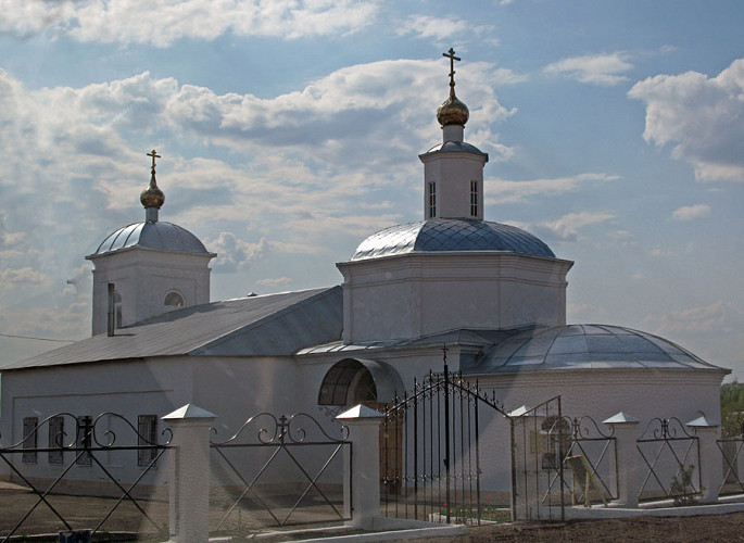 Свято-Никольский храм, с. Высоцкое фото 1