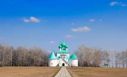 Храм Сергия Радонежского на Куликовом поле фото