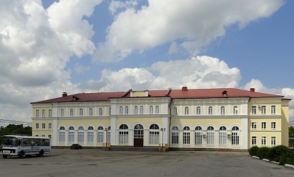 Музей истории железнодорожного транспорта на станции Скуратово фото